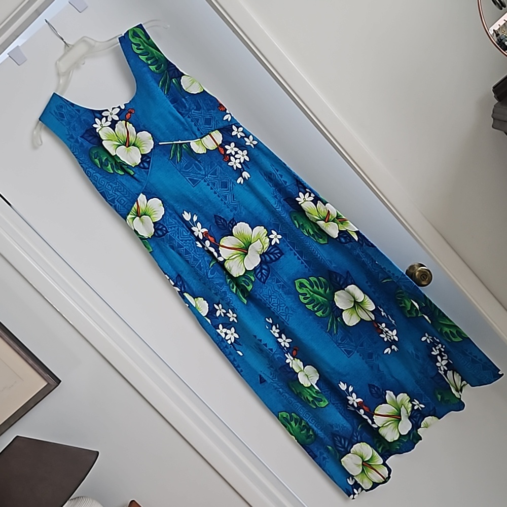 Vintage Royal Hawaiian long dress, Med - Picture 10 of 10